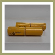 니카드충전지 니카드 1300SC-4N(4.8V 1300mAh)2FS+출력선 니카드조립작업, 1개