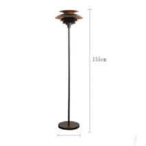 루이스폴센 장스탠드 조명 PH5 북유럽 LED 플로어 램프 모던 침실 거실 소파 사이드, 블랙 PH5 플로어 램프-스위치 트리플 컬러 7W