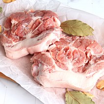 미트타임 국내산 돼지 덜미살 왕꽃살 꼬들살 특수부위 뒷고기, 8팩, 500g