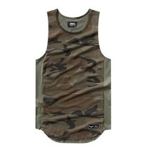 남성 머슬핏 얇은 패치 헬스복 짐웨어 민소매 나시