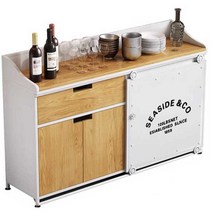 카페셀프바 패스트푸드반납대 음료리턴바 수거캐비닛, 블랙 100x40x90cm