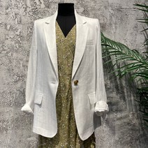 시슬리 베이직 린넨 자켓 SAJKF2111