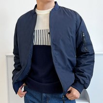 스포츠용품(기타브랜드) UND 7000-1M 남자커플블루종패딩항공점퍼