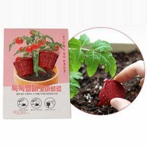 실내화분용 비료 2개입 오이 고추 열매식물용 5개 비료 원예용품 농약 원예자재 베란다텃밭