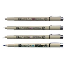 사쿠라 피그마 마이크론 드로잉 중성펜 OW+6905EA, 0.25mm(01)_블랙