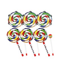 [음률] 롤리팝악기6종(2465set)→(롤리팝탬버린(중)3개+롤리팝드럼(중)3개1), 단품