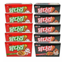 농심 닭다리 66gX10개(후라이드5개+핫숯불바베큐5개), 66g, 50세트