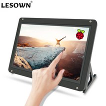 업그레이드되었습니다! 7인치 터치스크린(듀얼 스피커 포함) 1024x600 Ultra HD HDMI 모니터 디스플레이(케이스 포함) RPi Banana Pi Windows Ma, 7 inch