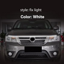 피아트 프리몬트 2012-2014 DRL 안개 램프 장식 방수 유연한 주변 대 한 1pcs LED 주간 실행 빛, 03 White_02 120cm