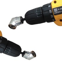 드릴척 어댑터 샤프트 소켓 드릴 브라켓 연장 비트 어답터 척키, 직각연장드릴