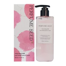 더페이스샵 퍼퓸씨드 벨벳 바디 밀크 300ML 순한 향좋은 장미향 끈적임 없는 바디로션, 1
