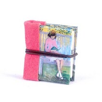 바보사랑 BooKiss DIY미니북책갈피 마리에델 책 읽는 소녀.북키스