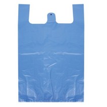 손잡이 마트봉투 5호 청유색 100p, 3개