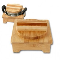 소댕 대나무 받침대 압력밥솥 1L 밥솥 1인용 돌솥 누릉지 압력솥 받침대, 단품