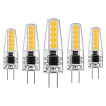 10pcs G4 Led 전구 5W 12V/AC220V 2835 SMD 따뜻한/차가운 흰색 360 각도 샹들리에 빛 할로겐 램프, 01 웜 화이트_03 G4 DC12V
