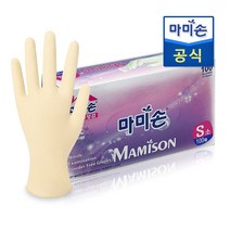 마미손 니트릴장갑100매(S), 1개, 100매, 소(S)