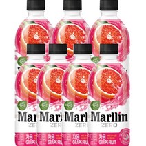 키워도 회의 미팅 회사 탕비실 사무실 간식 자연은 더말린 제로 자몽 500ml 페트 20개 500ml, 7세트