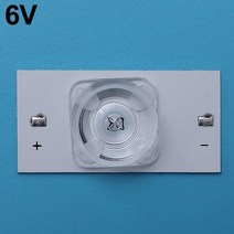 셋탑박스 OTT셋톱박스 32-65 인치 led tv 수리 (케이블 포함 3v) 100 새로운 led 백라이트 스트립에 대 한 광학 렌즈 fliter와 3v 6v smd 램프, 1000ps, 사각렌즈(6v)