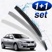 +[플렉스온]+포르테 와이퍼 600mm500mm 세트 앞유리 교체용 고급차량 간편+[FLEXON]+