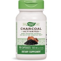 네이쳐스웨이 차콜 액티베이티드 560mg 캡슐, 100개입, 1개
