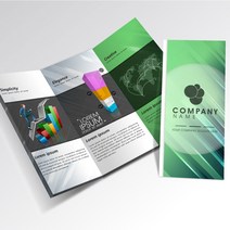창신미디어 리플렛 팜플렛 리플릿 브로슈어 브로셔 BROCHURE 팸플릿 리플렛제작, 150스노우, 500매, 오시+접지