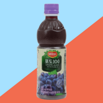델몬트 포도주스 포도100% 400ml, 단품