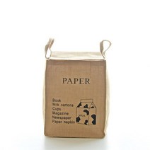 대디마인드 가정용분리수거함 쓰레기의류수거함 다이소 패트병 캔 플라스틱 폐건전지수거함 룸앤홈 패브릭, 1개, 플라스틱류