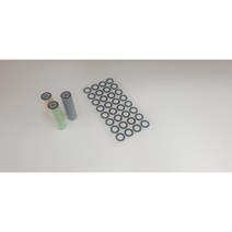 국산 18650용 21700용 배터리 절연지 절연링 테이프 1구절연 2구절연 3구절연 4구절연 EVA충격보호 셀사이드테이프, 18650 PC 2구 (-) 절연스티커16EA X 3장, 1개