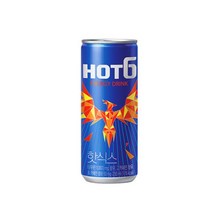칠성 아미노산 졸음방지 핫식스 캔 에너지드링크 기능성음료 피로회복제 250ML 30개, 25세트
