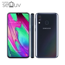 [중고] 삼성 갤럭시 A40(SM-A405N) 공기계 무약정 세컨폰 업무폰, C급(랜덤색상), 블랙