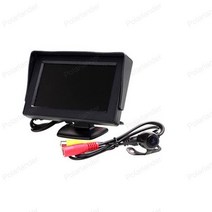 4.3 인치 HD 스크린 자동차 후면보기 LCD 모니터카메라 지원 온보드 디스플레이 도매, 한개옵션0