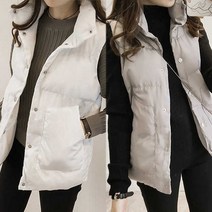 INSUM51 경량조끼 커플패딩 조끼패딩 남여공용