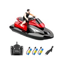 무선 리모트 RC보트 어른장난감 성인용 원격 제어 모터 보트 09 2.4G 물 스피드 요트 비행선 RC 방수, 02 as shown