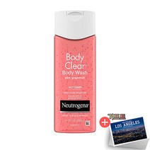 뉴트로지나 바디 클리어 바디 워시 핑크 그레이프 자몽 250ml +기프트