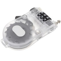 전기 자전거Retractable Bike Locks Heavy For Electric Ski Snowboard for Scooter Outdoor, 01 As Shown, 한개옵션1