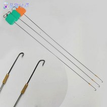 용왕낚시 장어 바늘 장어낚시바늘 장어 구멍치기채비 장어 꼬챙이 구멍낚시 장어구멍바늘 드렁이바늘 드렁이채비, 곡선형, 1개
