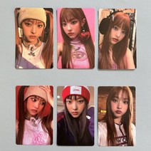 신제품 뉴진스 Newjeans 멤버별 포카 포토카드 6 개 세트 OMG 민지 해린 다니엘 하니 혜인, 04. 해린