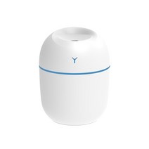 생수 가습기 미니 초음파 로맨틱 라이트 usb 에센셜 오일 디퓨저 자동차 정수기 아로마 음이온 미스트 메이커 음소거, 흰색 5