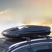 루프박스 SUV 루프백 캠핑 루프바스켓 지붕형 대형, 700L블랙+특수차량용사일런트크로스바펀칭X