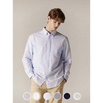 지오다노 043501 남성 NEW 옥스포드 레귤러핏 셔츠 01043501