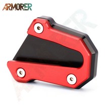 혼다-골드윙 1800 킥 스탠드 사이드 확장 확대기 패드 바이크 오토바이 액세서리, 07 2018-2023 NO LOGO