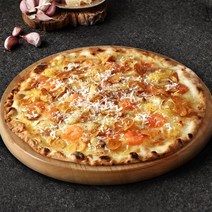 [매드포갈릭] 갈릭 스노잉 피자(씬도우), 씬 도우