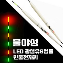 불야성 LED전자찌 6점등 민물전자찌 양어장 유터, 2호