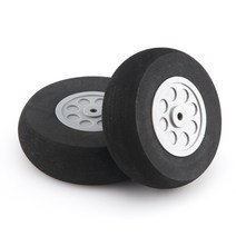 RC카부품 RC조종기부품 20mm 80mm의 rc 모델 비행기 자동차 용 1 쌍 슈퍼 라이트 스폰지 휠 액세서리, 75x24mm