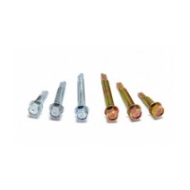 스틸하우스용 육각 양날피스 스크류볼트 황색 5봉 C1000030631-5, 14x90mm 100pcs