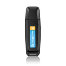볼펜녹음기 미니 소형 딕터폰 USB 보이스 레코더 펜 U 전문 플래시 드라이브 디지털 오, 01 Black