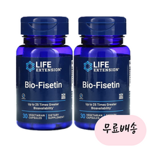 라이프익스텐션 바이오 피세틴 fisetin 30정(2통), 2개, 30개