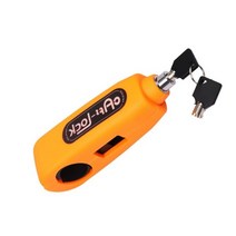 로얄 엔필드 350 유성 Meteor350 바이크 오토바이 액세서리 그립 잠금 핸들 바 브레이크 풀, [01] Orange