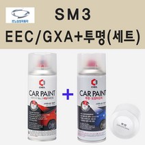 삼성 SM3 EEC GXA 블랙메탈릭 스프레이 페인트 + 투명스프레이