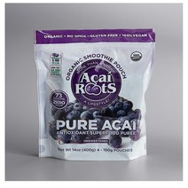 Acai Roots 아사이루트 언스위튼드 아사이 베리 퓨레 파우치 99gx64개입
